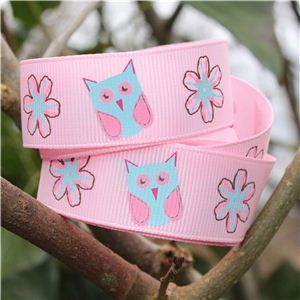 Animal Cuties - Owls Pink 